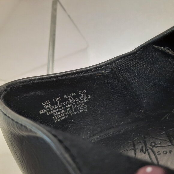 Lifestride Tempest Too Black Heel Buckle Booties - Picture 9 of 9